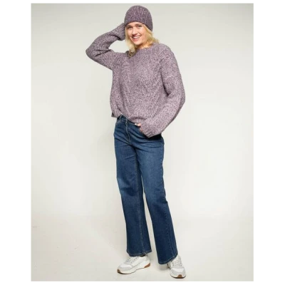 Alma & Lovis Multicolor Mütze im Rippenstrick aus Alpaka-Mix | Fancy Cap