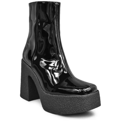 Altercore Damen vegan Stiefel Mazikeen Black