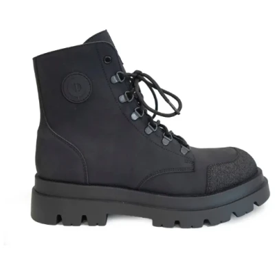 Altercore Herren vegan Stiefel Abel Black