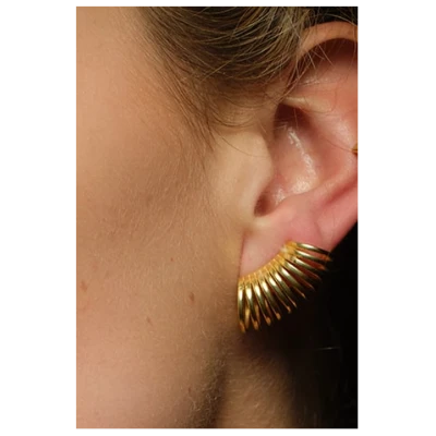 Amadeus Damen vegan Ohrmanschette Loli Gold