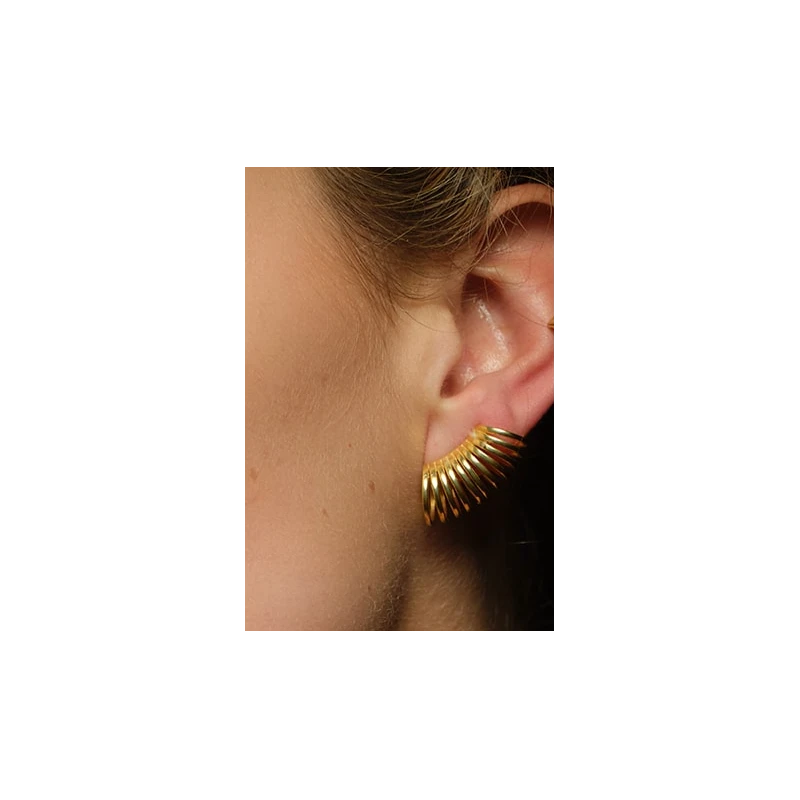 Amadeus Damen vegan Ohrmanschette Loli Gold
