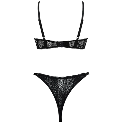Anekdot Damen vegan Set Bralette & Tanga Darling V2 Schwarz