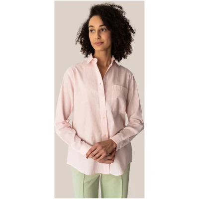 Arber Studio Damen vegan Bluse Willow Peach Orange