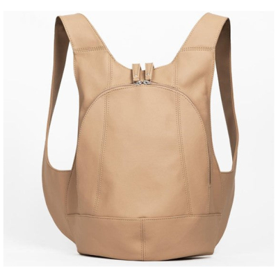 Arsayo Herren vegan Rucksack The Mela Veganes Ã-ko-Leder Beige
