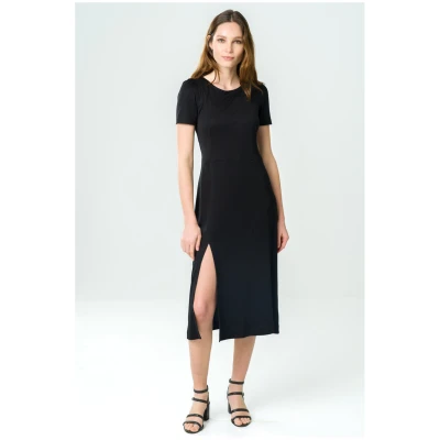 Avani Damen vegan Kleid Victoria Schwarz