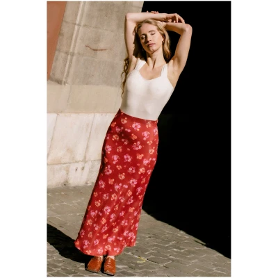 Avani Damen vegan Rock Iris Rot