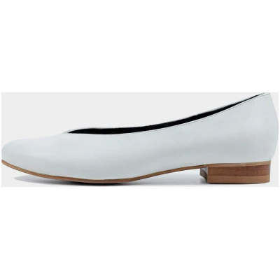 BOHEMA Damen vegan Ballerinas Nopal Weiß