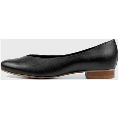 BOHEMA Damen vegan Ballerinas Pina Schwarz