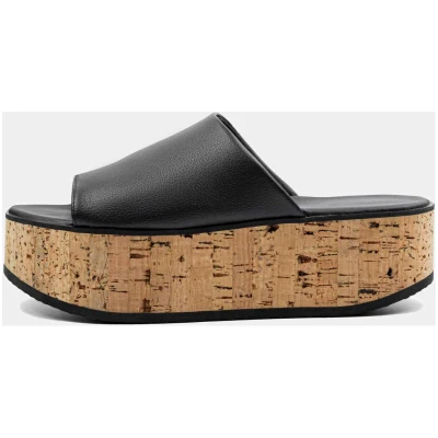 BOHEMA Damen vegan Sandalen Geigi Grau