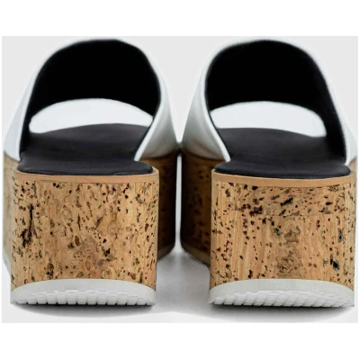 BOHEMA Damen vegan Sandalen Geigi Weiß