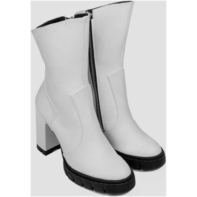 BOHEMA Damen vegan Stiefelette Ritual Weiß