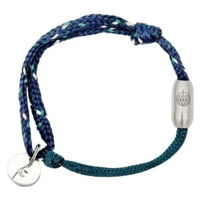 BRACENET Insel Sylt Armband aus Fischernetz - größenverstellbar