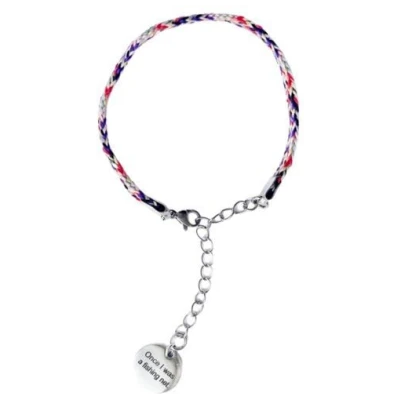 BRACENET Ligurian Sea 2in1 Lesezeichen und Armband aus Fischernetz