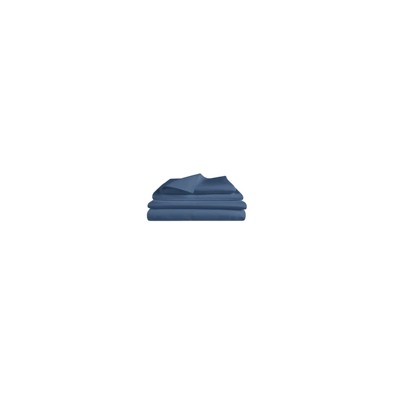 Bettwäsche Set: Halbleinen navyblau