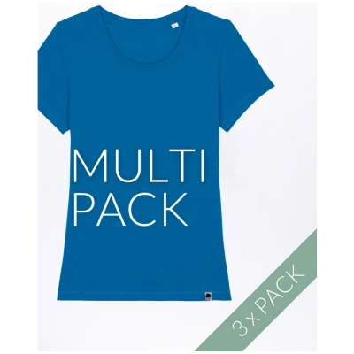 Bio T-Shirt für Frauen 3er Pack, Baumwolle