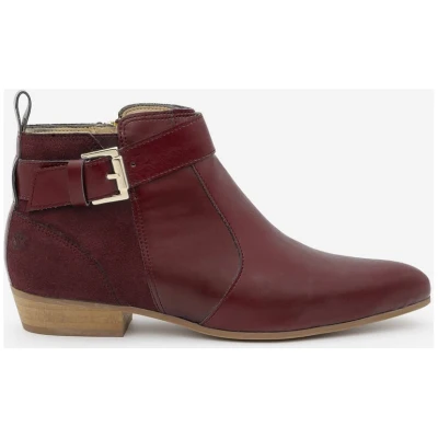 COG Damen vegan Stiefel Damen Olympe Burgundy