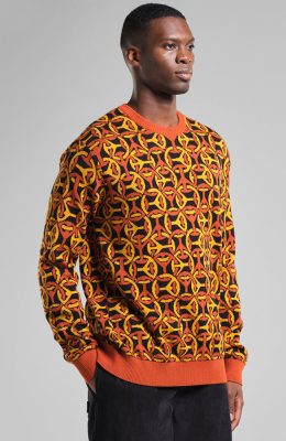 DEDICATED Herren vegan Sweatshirt Mora Peace Multicolor