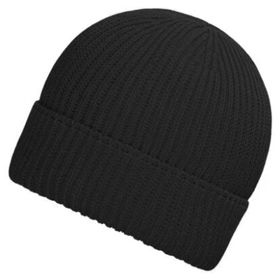 Daiber Bio-Baumwolle Beanie Wintermütze Ripp-Design
