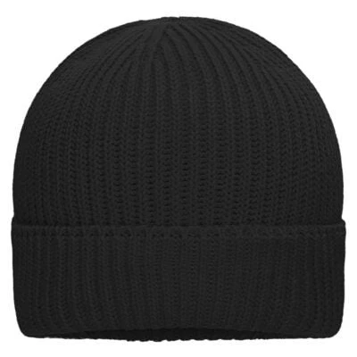 Daiber Bio-Baumwolle Beanie Wintermütze Ripp-Design