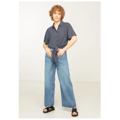 Damen Bluse aus Lenzing ECOVERO Leinen Mix - OCRA - recolution
