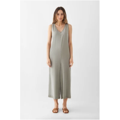 Dawn Damen vegan Jumpsuit Moonlight Rock Olive