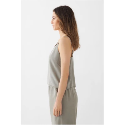 Dawn Damen vegan Top Spring Rock Olive