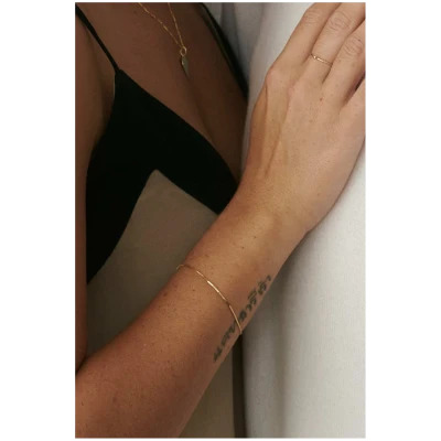 Dear Darling Berlin Damen vegan Armband Die Göttin 14k Echtgold