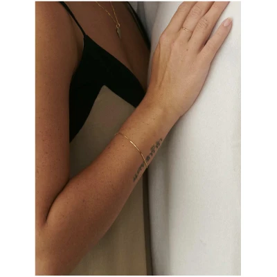 Dear Darling Berlin Damen vegan Armband Die Göttin 14k Echtgold