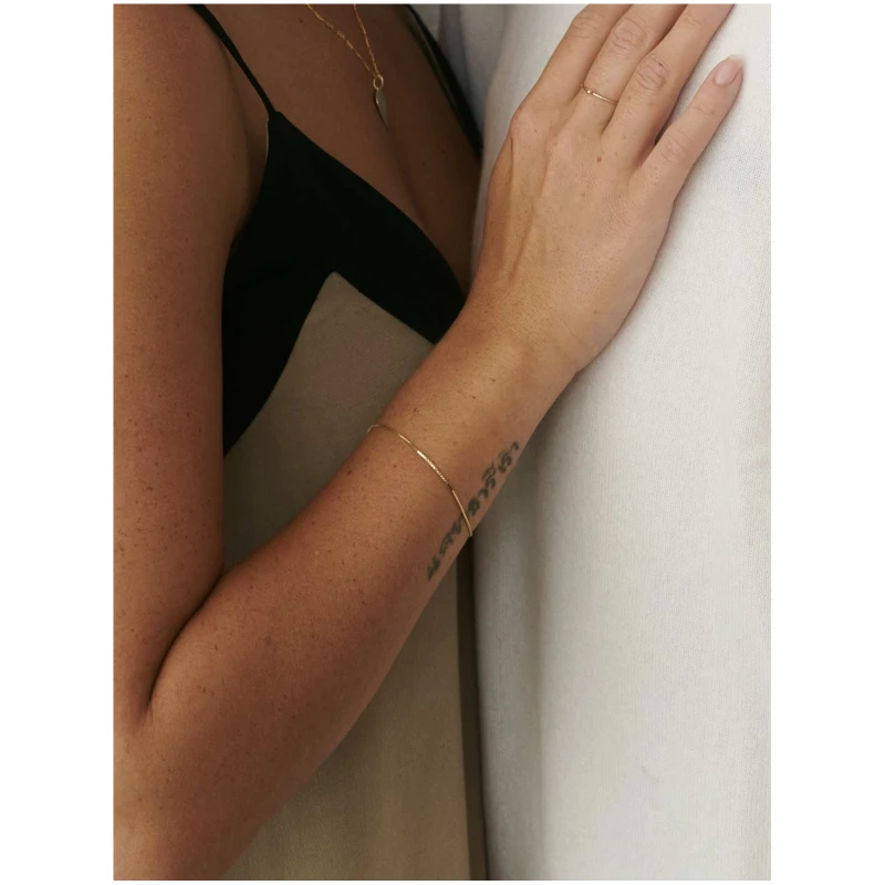 Dear Darling Berlin Damen vegan Armband Die Göttin 14k Echtgold