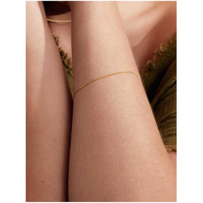 Dear Darling Berlin Damen vegan Das Glowy Armband 14k Echtgold