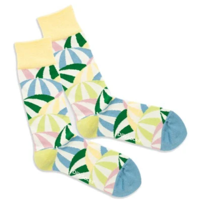 DillySocks Bunte Socken, Bio Baumwolle, protect me pastel