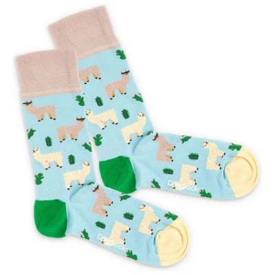 DillySocks Socken Alpaca Gang aus Biobaumwoll-Mix