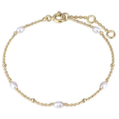 Eppi Silbernes Armband mit Perlen Malakai