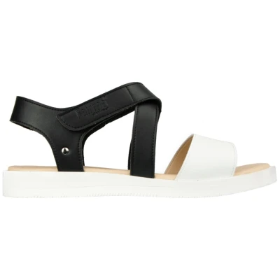 FAIRMA ETHICAL DESIGN Damen vegan Sandalen Mia Schwarz & Weiß