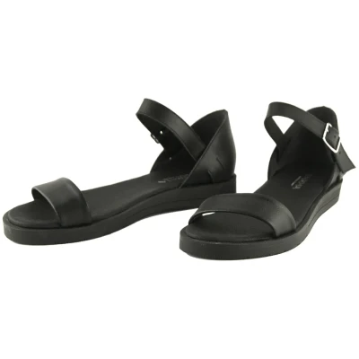 FAIRMA ETHICAL DESIGN Damen vegan Sandalen Roma Schwarz