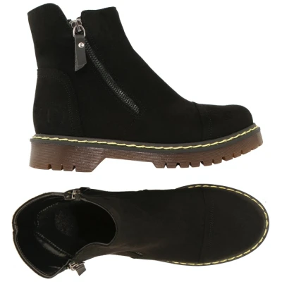 FAIRMA ETHICAL DESIGN Damen vegan Stiefel Nuuk Schwarz