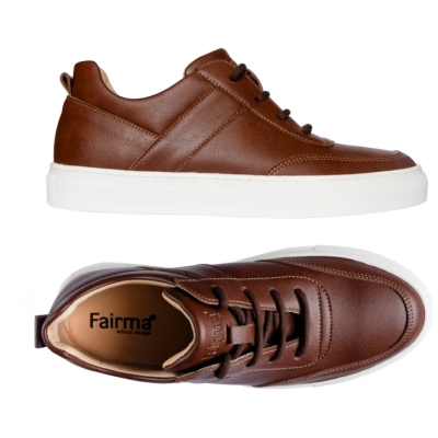 FAIRMA ETHICAL DESIGN Herren vegan Sneaker Lenny Brown