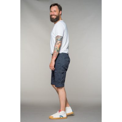 Feuervogl Herren vegan Shorts Bermuda Cargo Navy