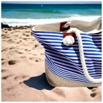 Flora Furora Strandtasche, Shopper Tote Bag, Einkaufstasche