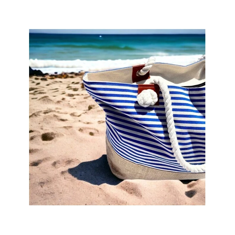 Flora Furora Strandtasche, Shopper Tote Bag, Einkaufstasche