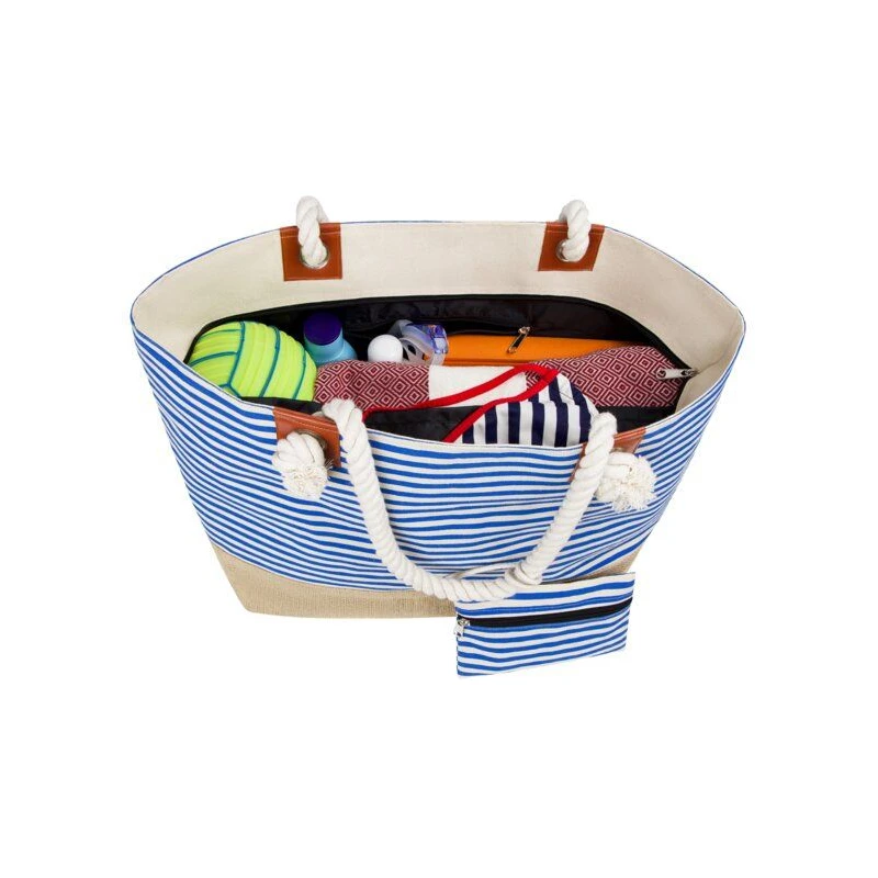Flora Furora Strandtasche, Shopper Tote Bag, Einkaufstasche