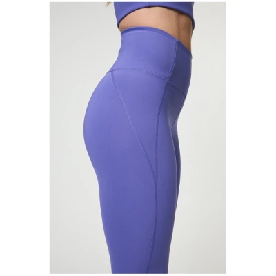 Girlfriend Collective Damen vegan Leggings Compressive High-Rise Wild Iris