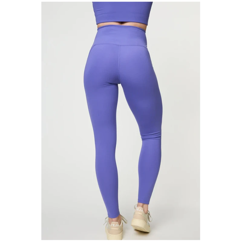 Girlfriend Collective Damen vegan Leggings Compressive High-Rise Wild Iris