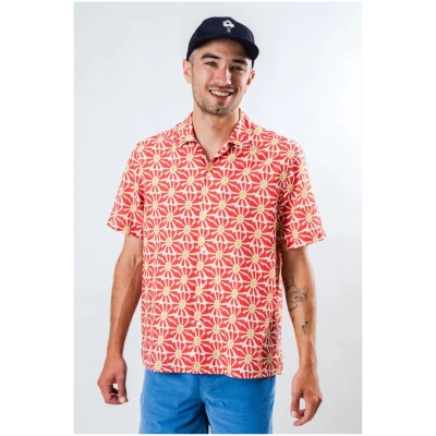 Hemd Marisol Aloha Rot