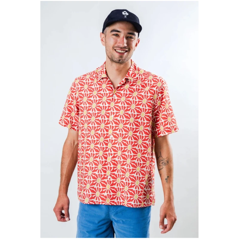 Hemd Marisol Aloha Rot