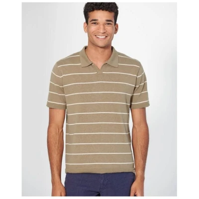 HempAge Herren Strick-Polo Hanf/Biobaumwolle