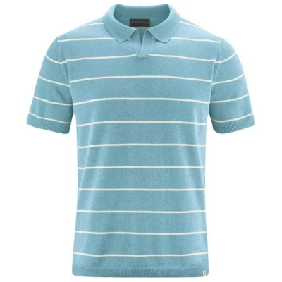 HempAge Herren Strick-Polo Hanf/Biobaumwolle