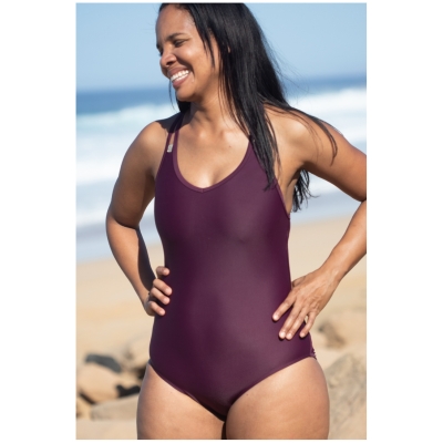 Inaska Damen vegan Badeanzug Chill Berries Beere