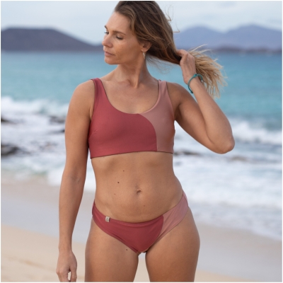 Inaska Damen vegan Bikini Bottoms Chill Leftover Pop Rose Puder