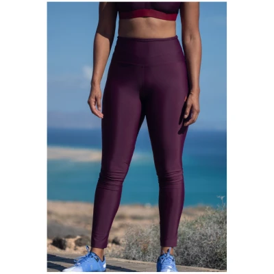 Inaska Damen vegan Leggings High Waist Chill Berries Berry